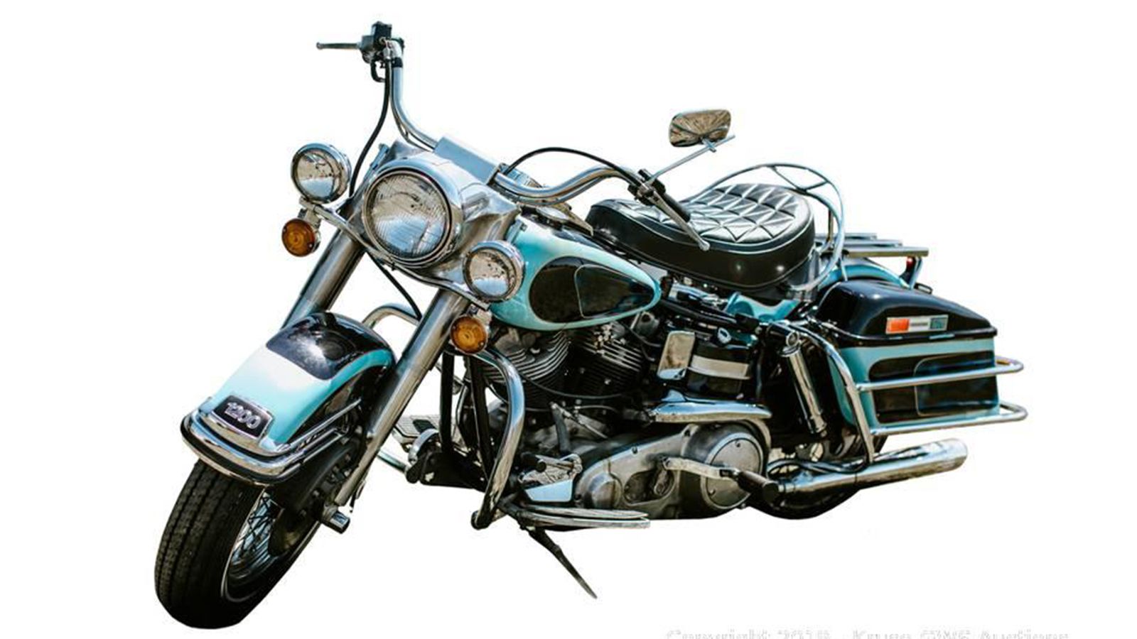 H Electra Glide του Elvis - το αντικείμενο της δημοπρασίας.