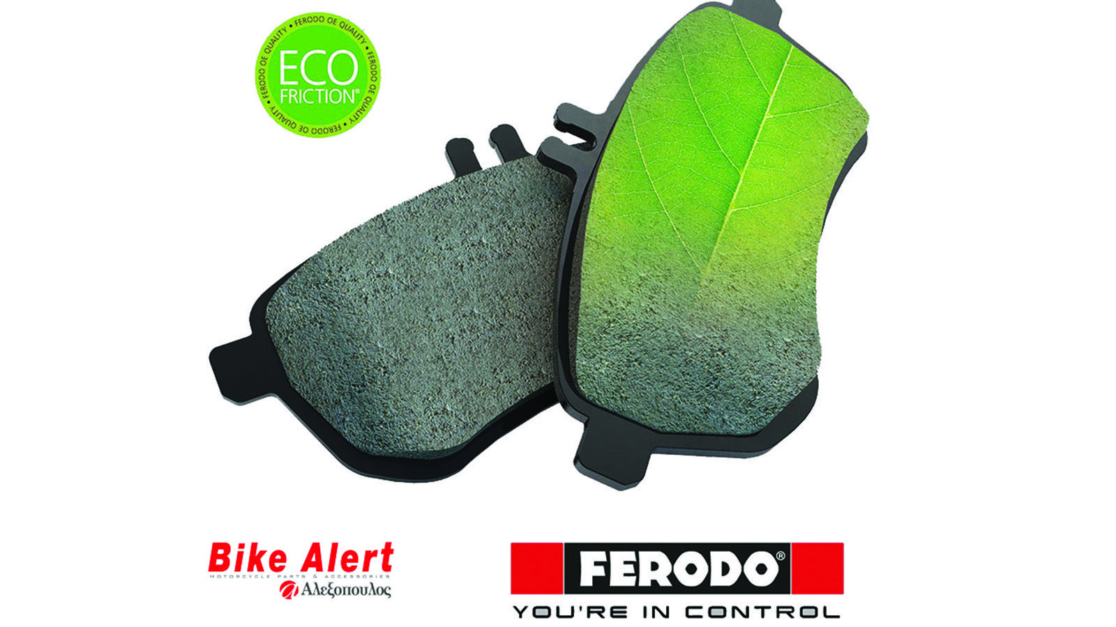 Τακάκια μοτοσυκλέτας Ferodo Eco Friction