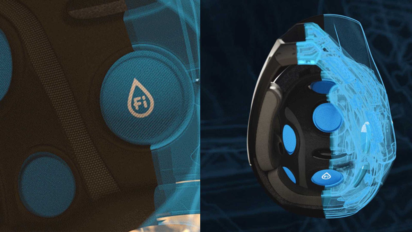 Να πως μπαίνει η τεχνολογία Fluid Inside στο κράνος...