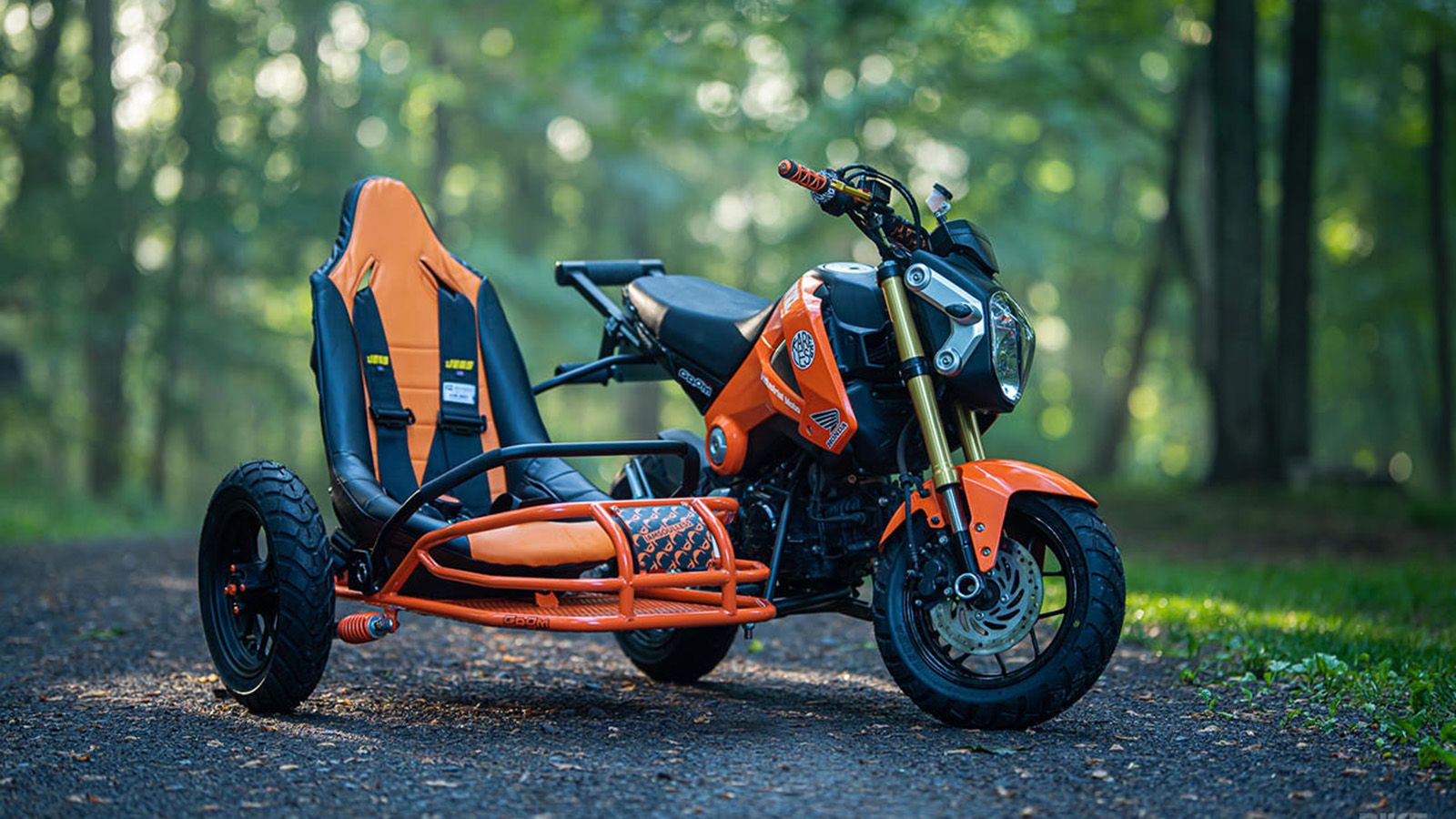 Αυτό είναι το ειδικό Honda MSX125 που έφτιαξε ο Tyler Haynes. 