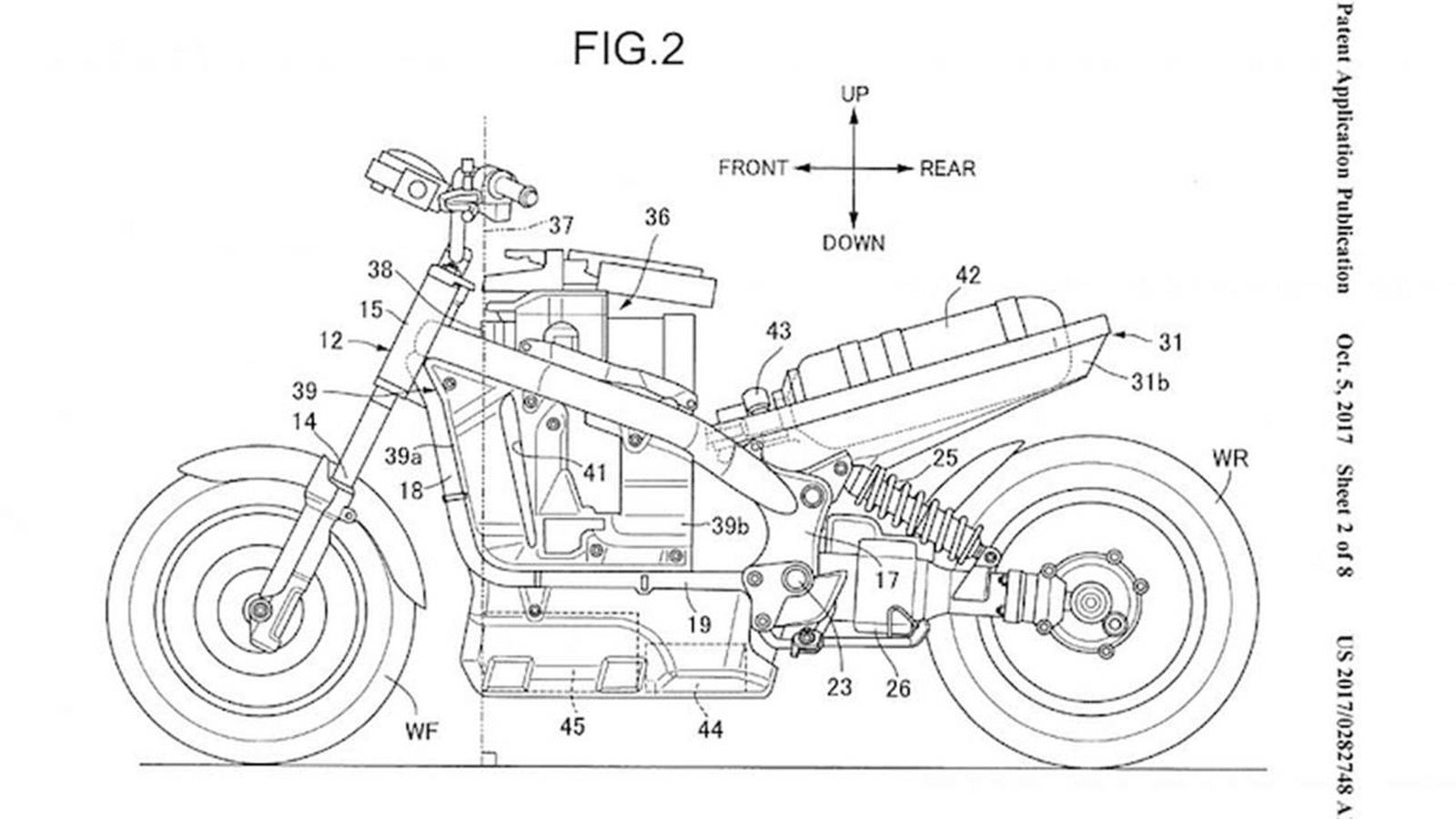 Honda: Νέες πατέντες για μοτό υδρογόνου