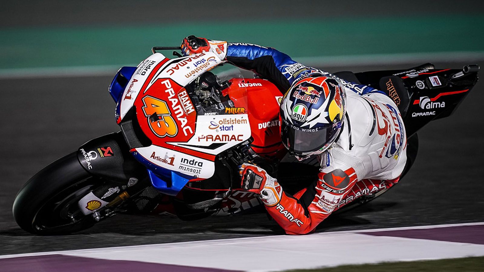 O Jack Miller θέτει ως σημείο αναφοράς τον Andrea Dovizioso στα φρένα...