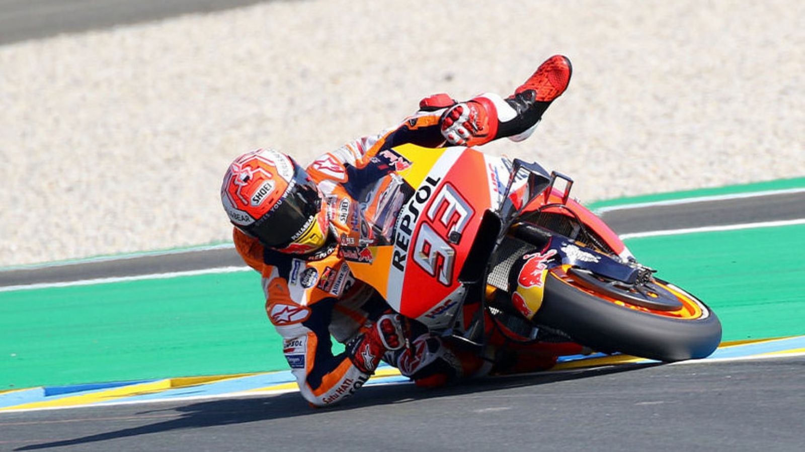 Φέτος έχει μόνο μια πτώση κατά τη διάρκεια αγώνα.