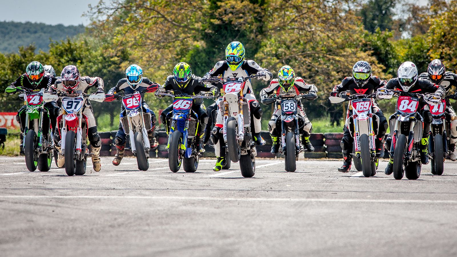 Πύραυλος ο Παπασταύρου στην εκκίνηση του αγώνα. 