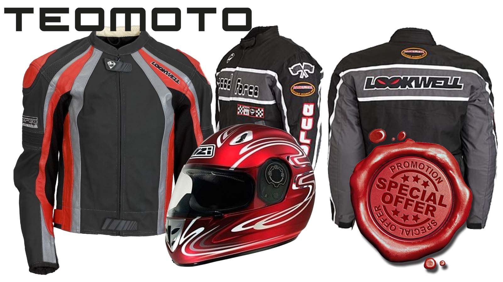 Ειδικές προσφορές σε είδη αναβάτη από την TEOMOTO μόνο για περιορισμένα κομμάτια!