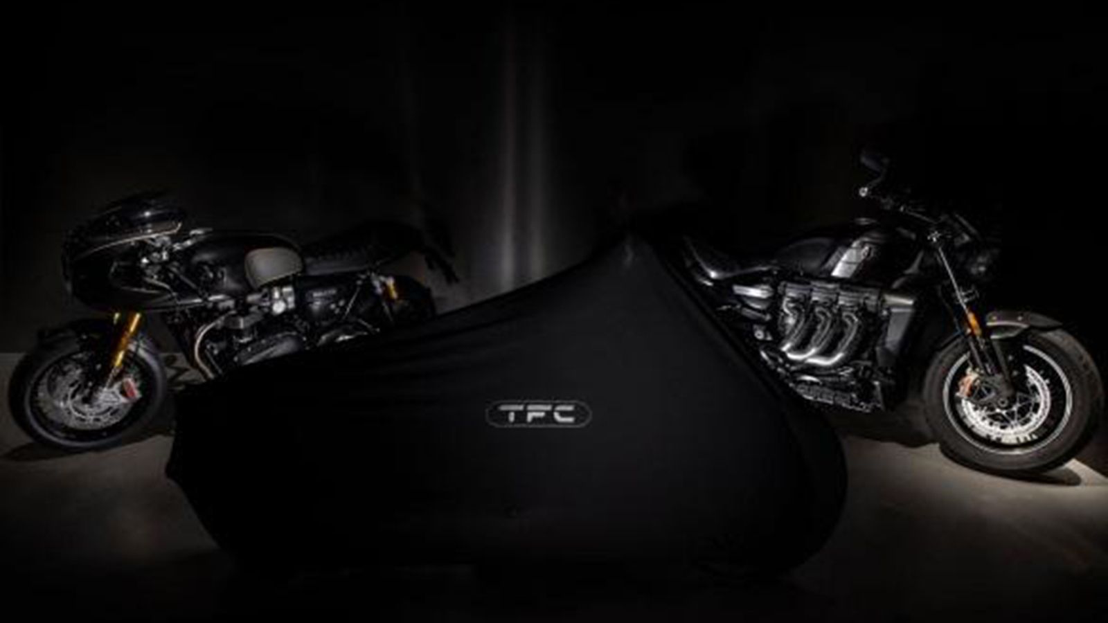 Η φωτογραφία-προπομπός του νέου TFC μοντέλου από την Triumph. 