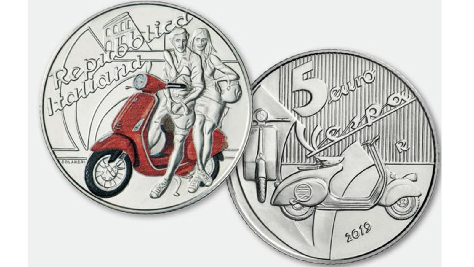 Vespa: Γίνεται και συλλεκτικό νόμισμα