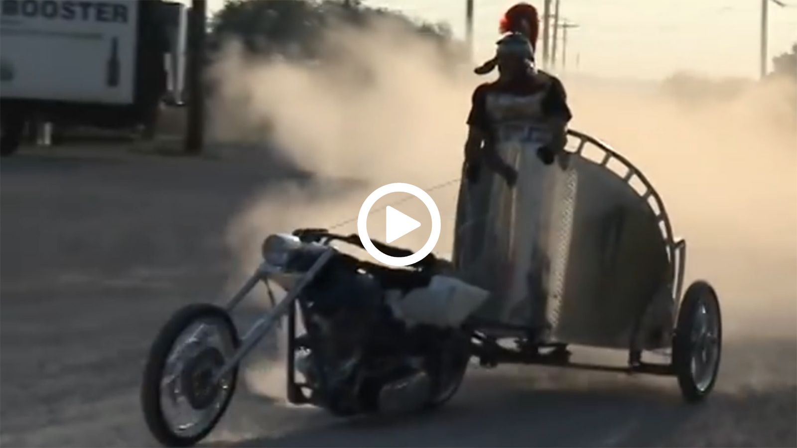 Μοτοσυκλέτα και...άρμα, γίνεται; 