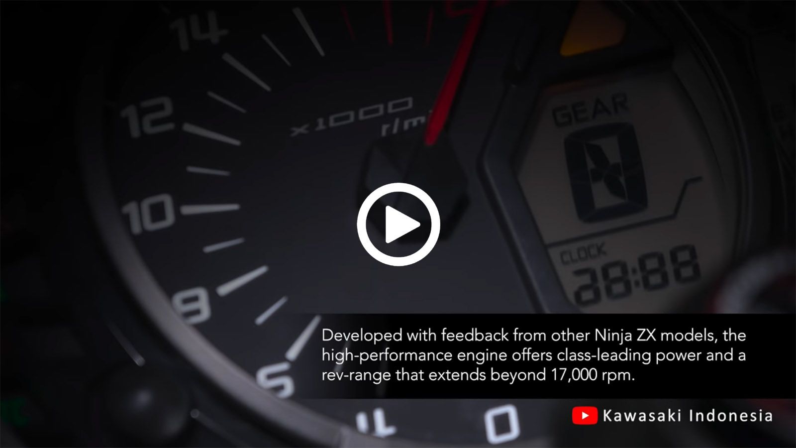 Το νέο Kawasaki Ninja ZX-25R ανεβάζει 17.000 στροφές