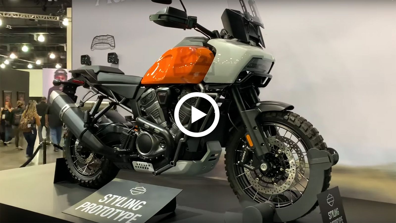 To Harley-Davidson PanAmerica εμφανίστηκε ξανά