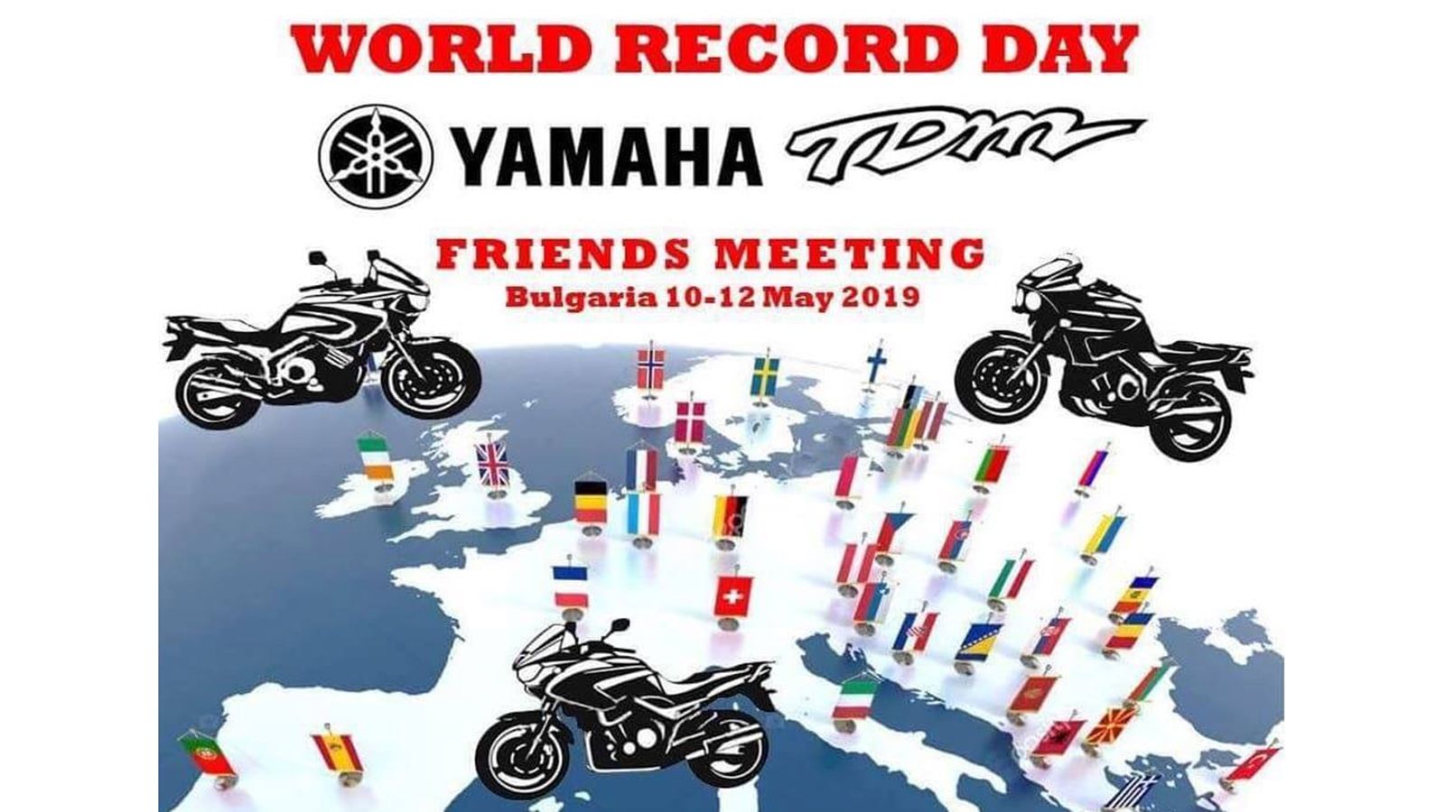 Τα περισσότερα TDM που συναντήθηκαν ποτέ μαζί βρέθηκαν στην Βουλγαρία για νέο παγκόσμιο ρεκόρ.