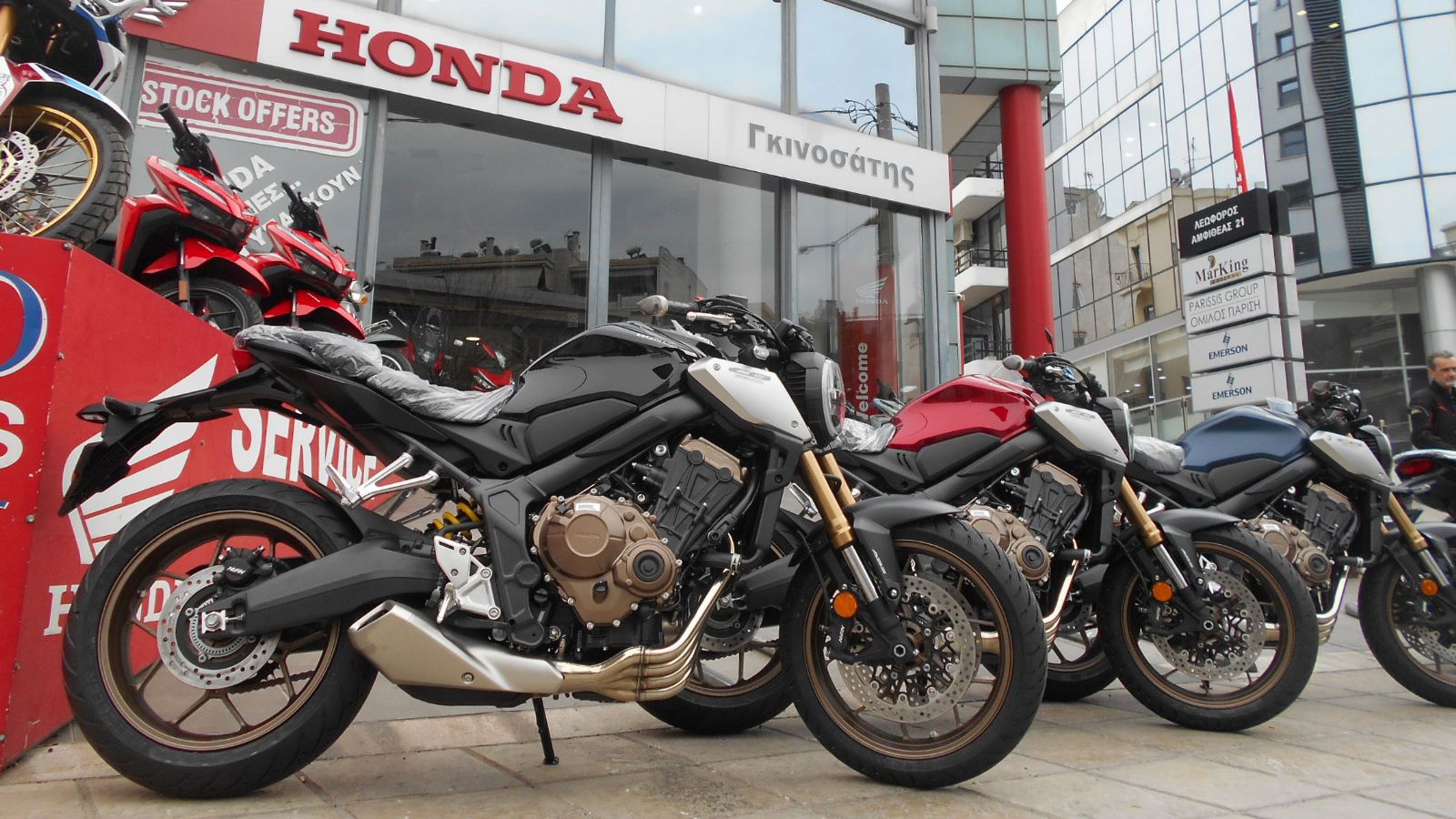 Promoto Ginosatis: Νέες παραλαβές Honda