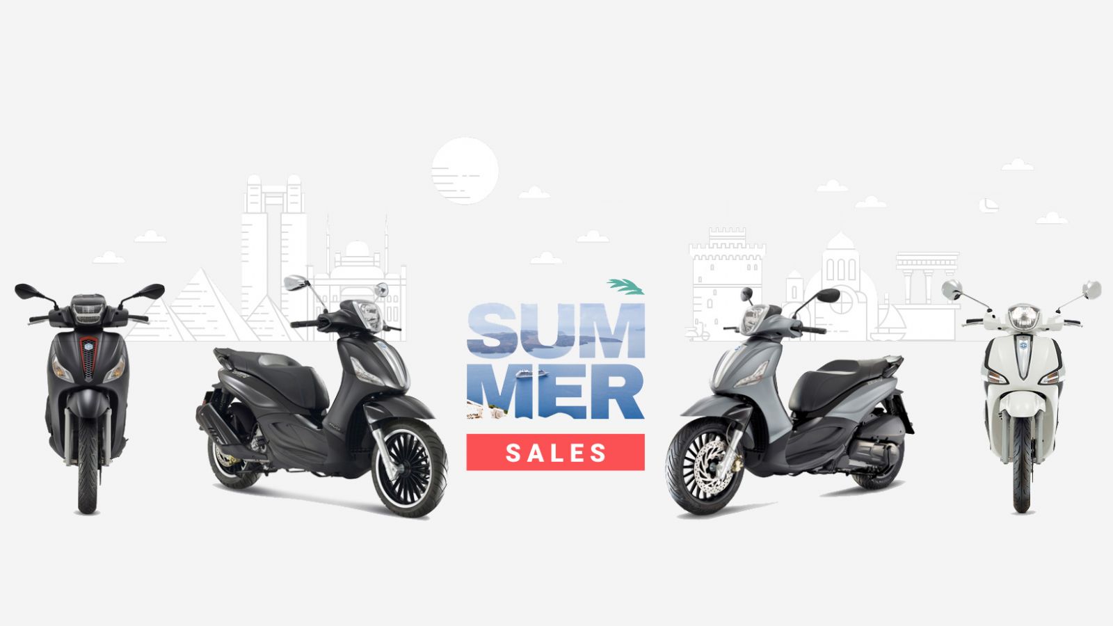 Pandermakis: Καλοκαιρινές προσφορές Piaggio