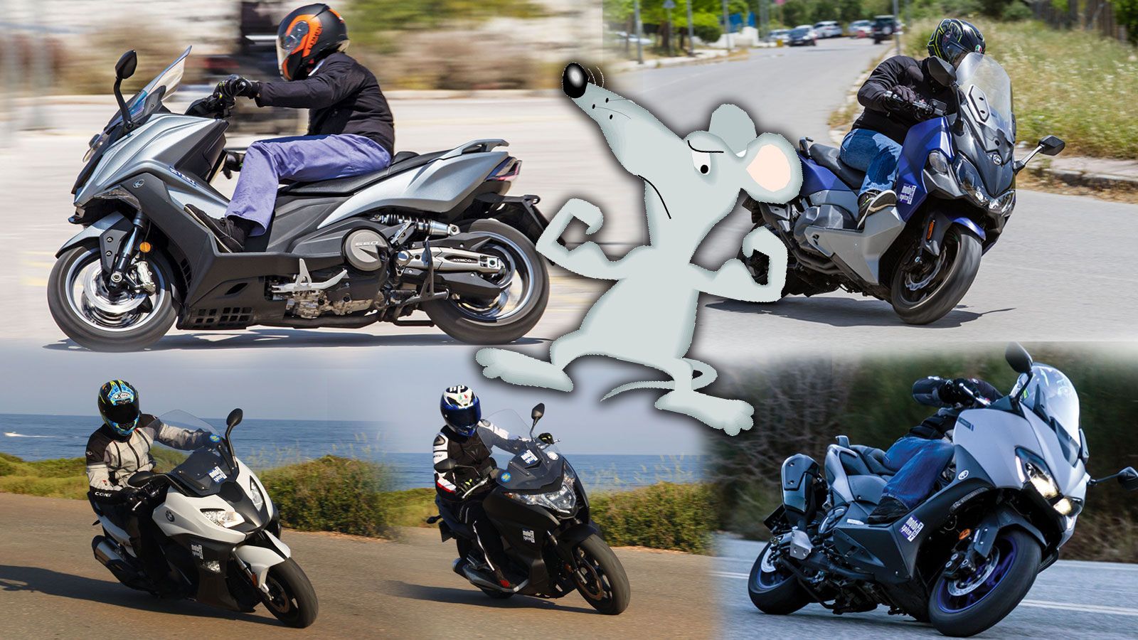 Τα scooter με τη μεγαλύτερη ιπποδύναμη