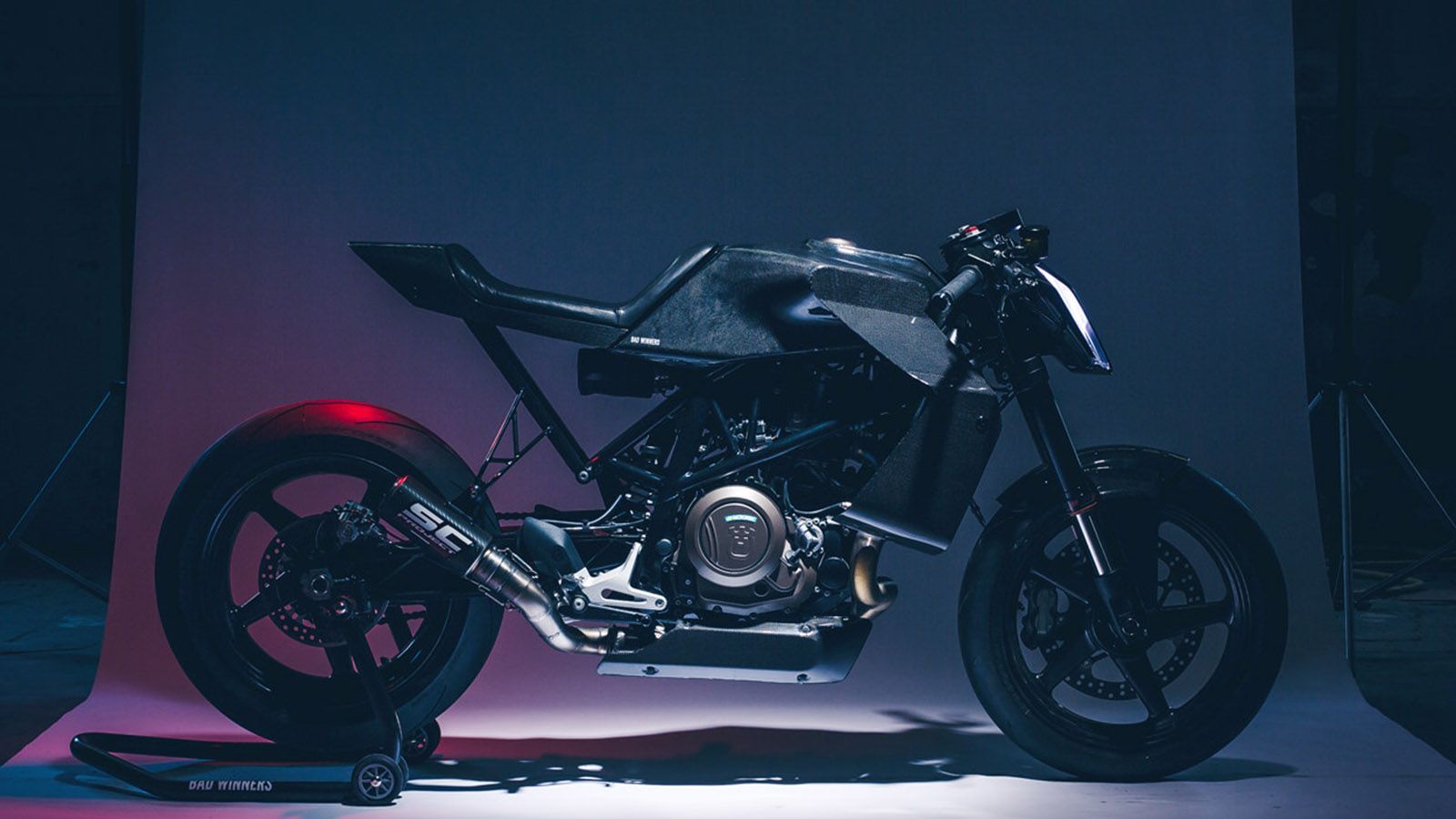 Η Husqvarna Vitpilen 701 «Apex 2.0» για τον Charles Leclerc.