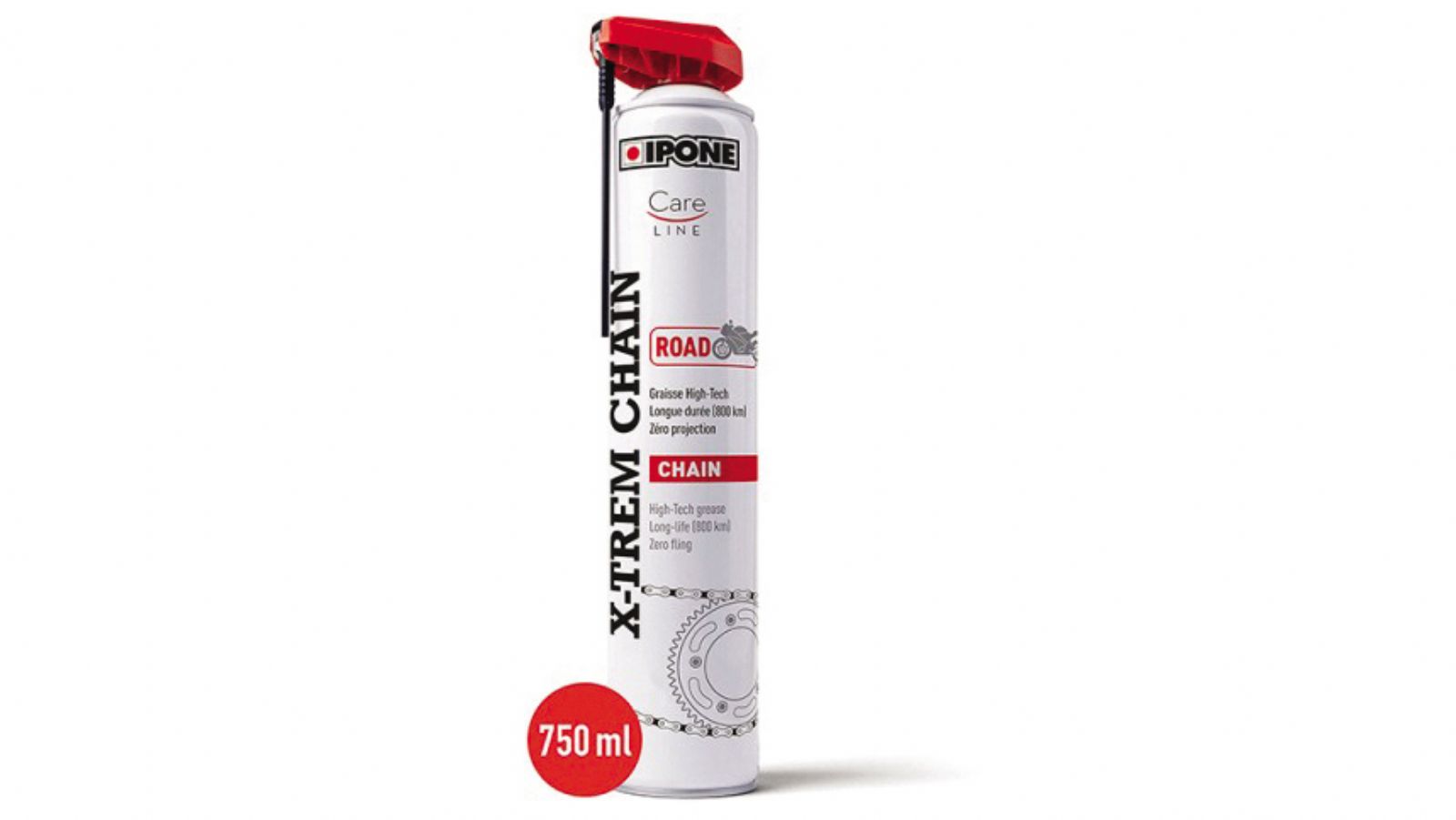 Σπρέι αλυσίδας IPONE X-TREME ROAD 750ml