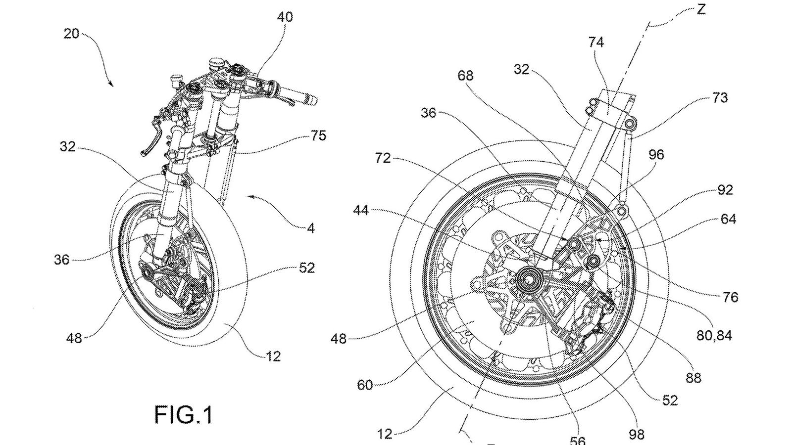 Τα σχέδια της Aprilia. Προσέξτε το σύστημα, τα εξαρτήματα του αλλά και πως θα δουλεύει.