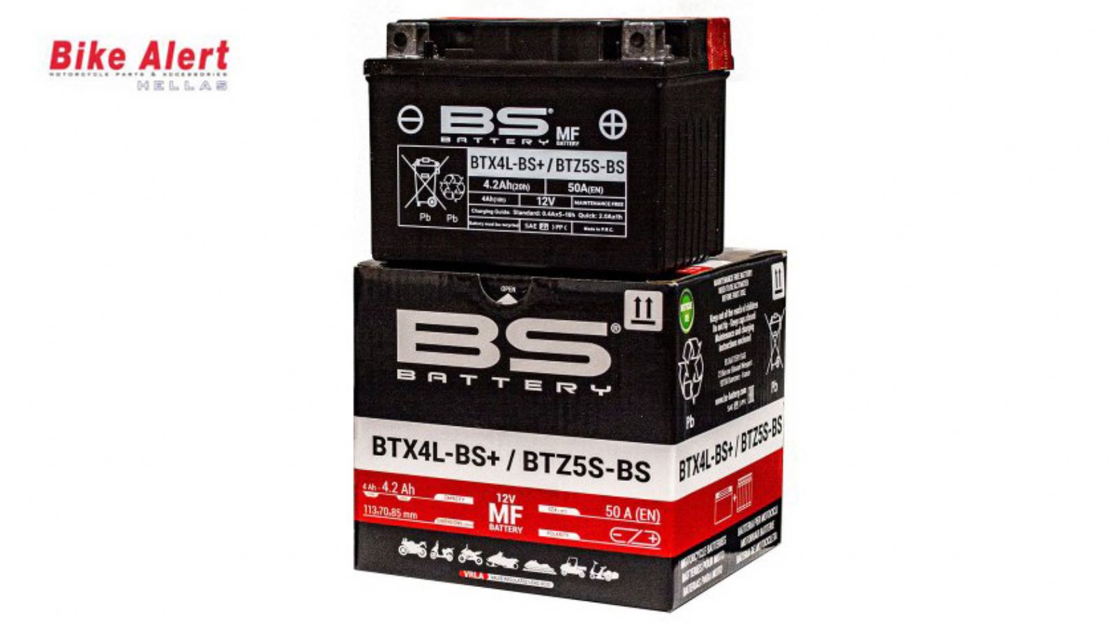 BS BATTERY για YAMAHA Crypton X 135