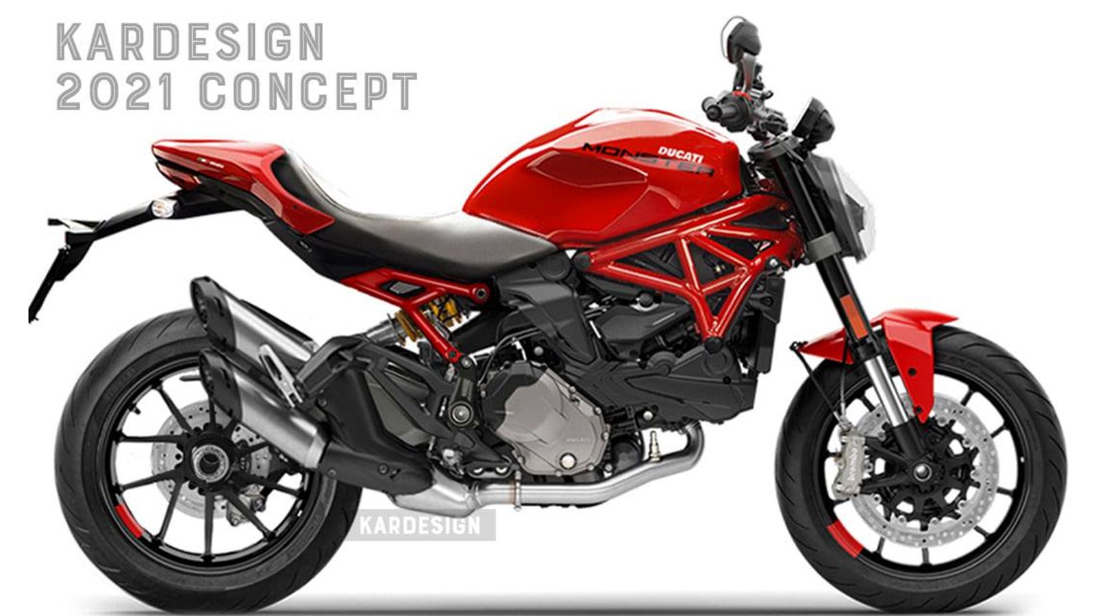 H ψηφιακή Ducati Monster του Kar Lee της Kardesign 