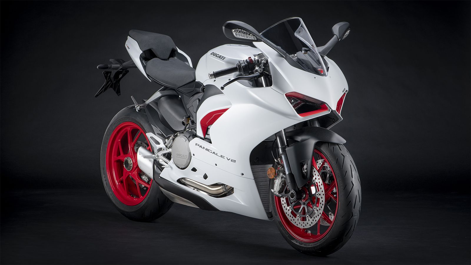 To νέο χρώμα White Rosso της Ducati Panigale V2
