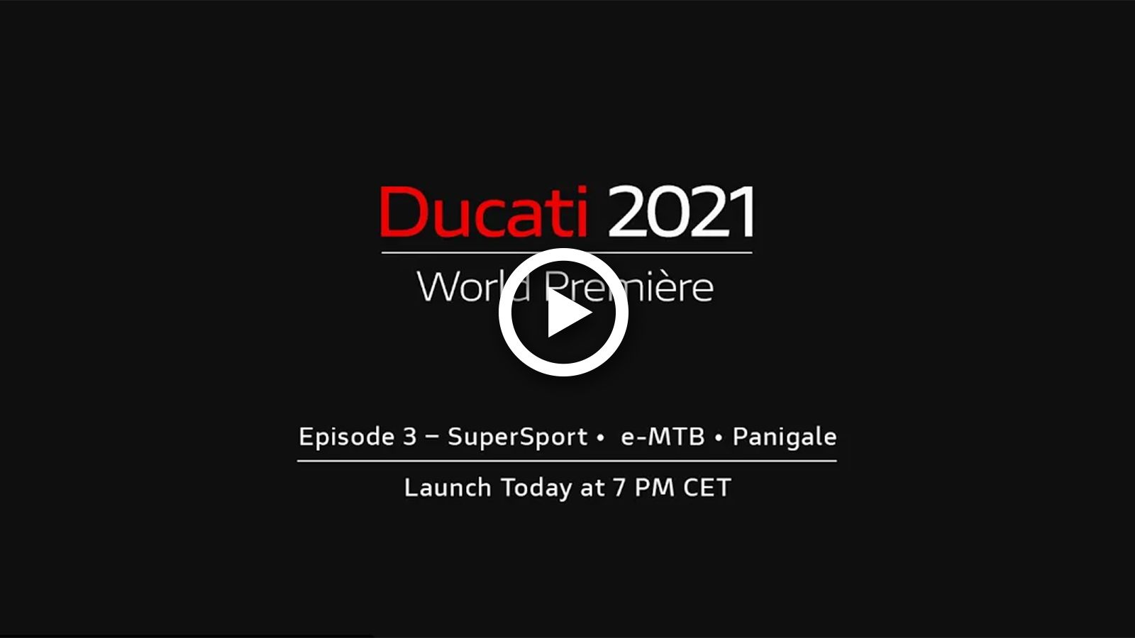 VIDEO: Νέα Ducati Supersport – Panigale – E-MTB