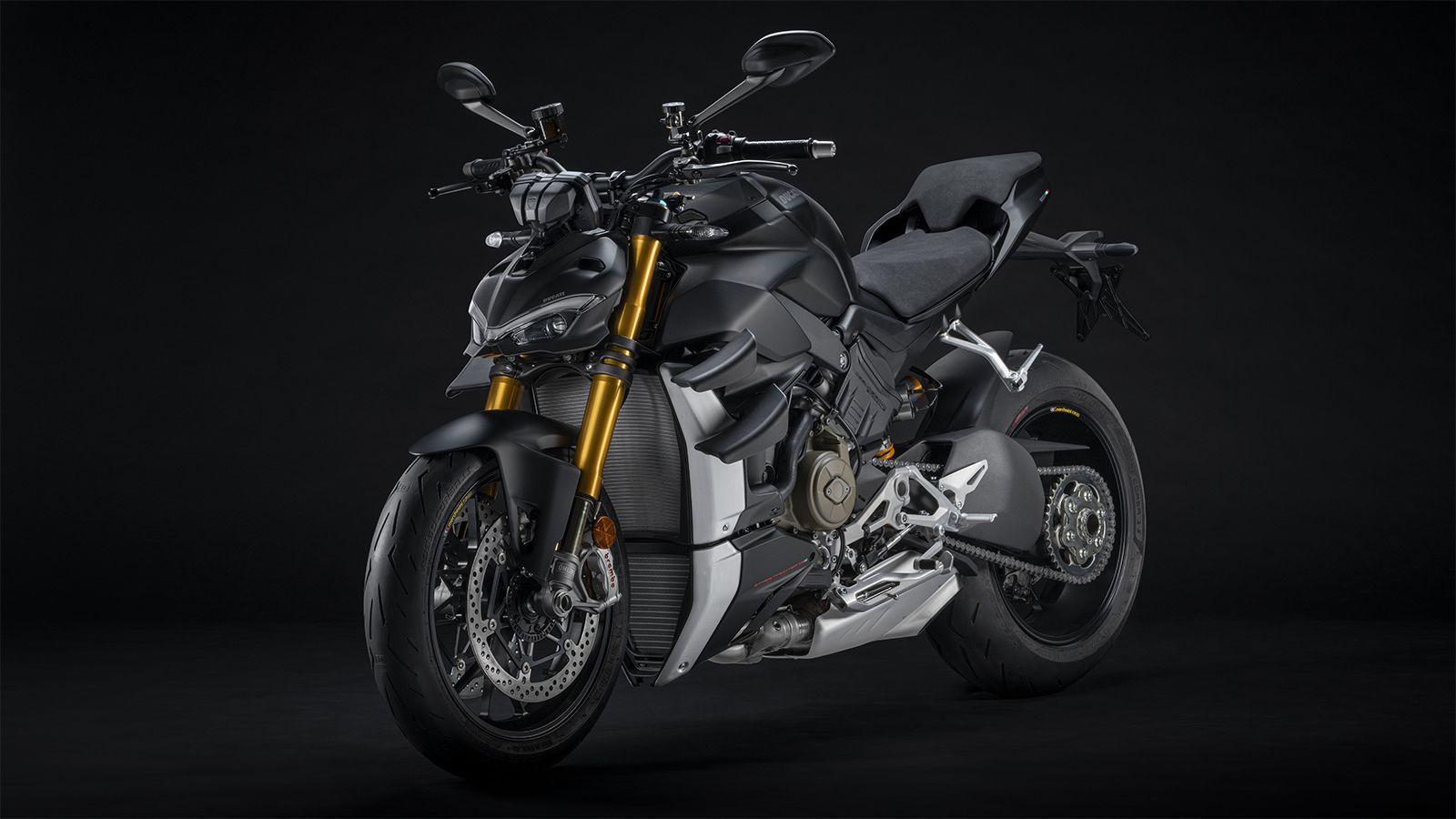 Το Ducati Streetfighter V4 του 2021 στην απόχρωση Dark Stealth
