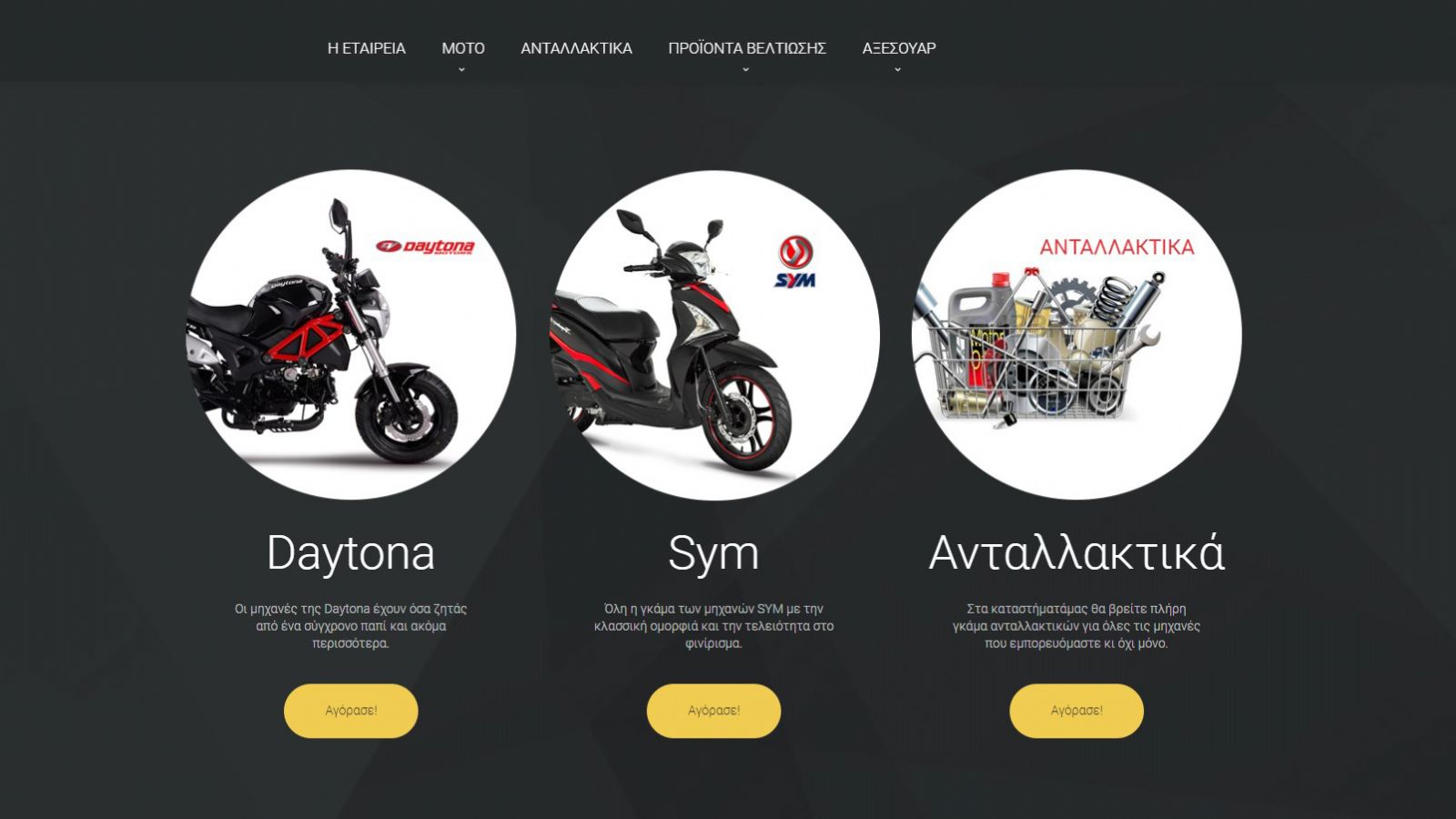 Haritos Moto: Ανταλλακτικά στην πόρτα σου