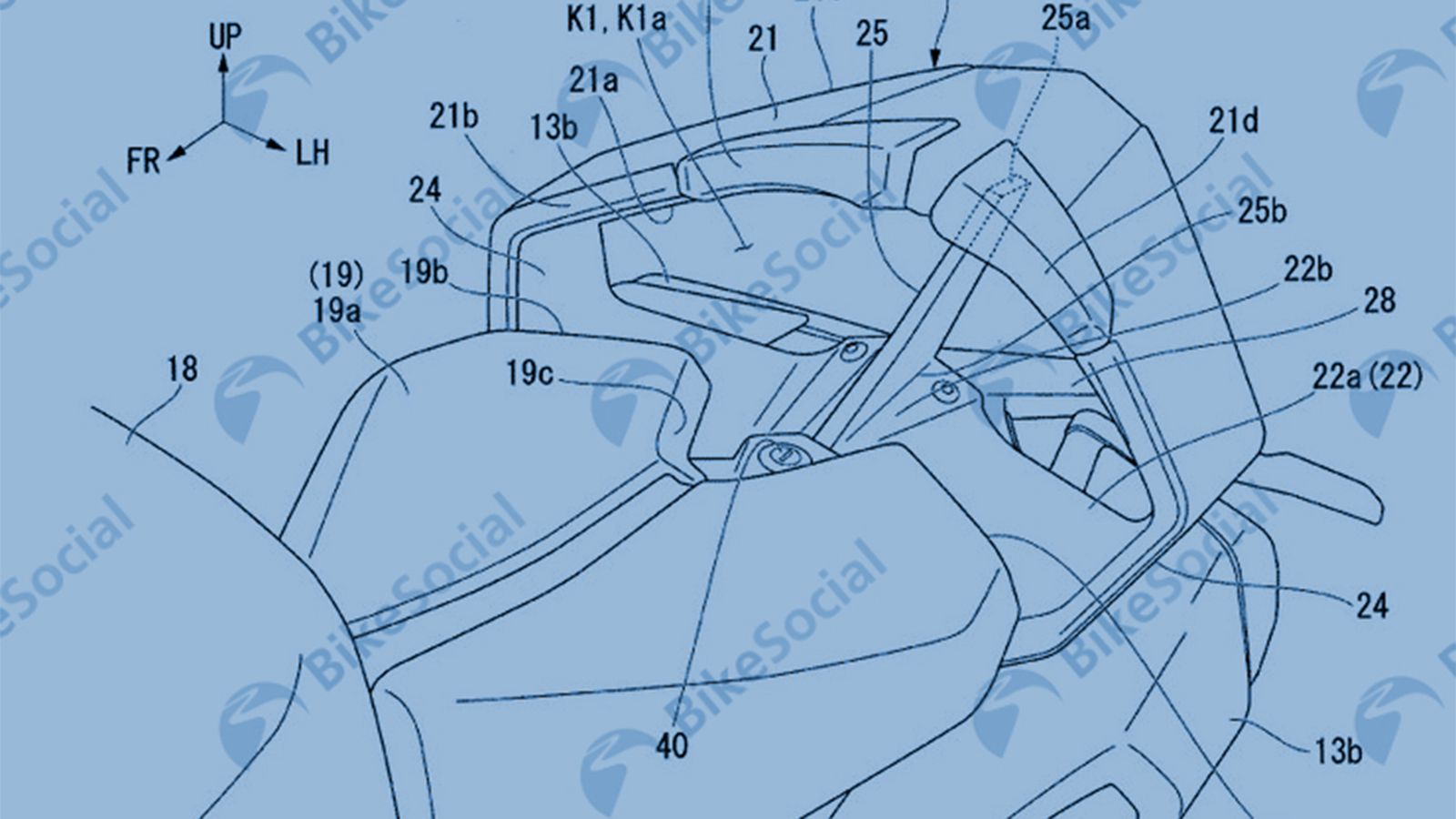 Τα σχέδια της Honda για την αεροδυναμική ουρά.