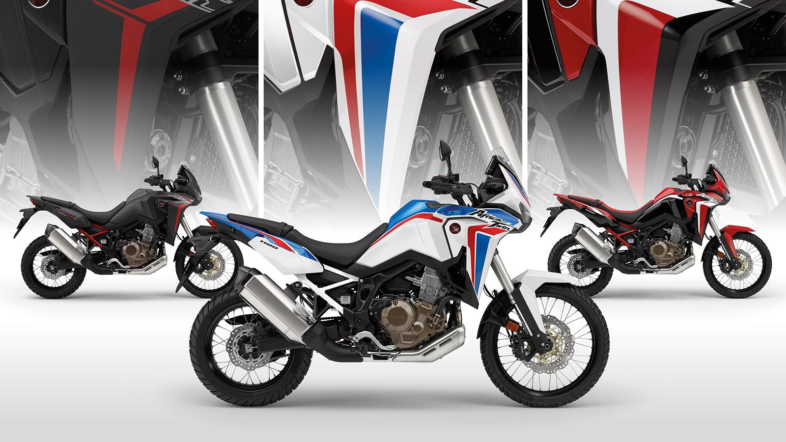 Το νέο χρώμα Pearl Glare White Tricolour και στην Africa Twin 2021.