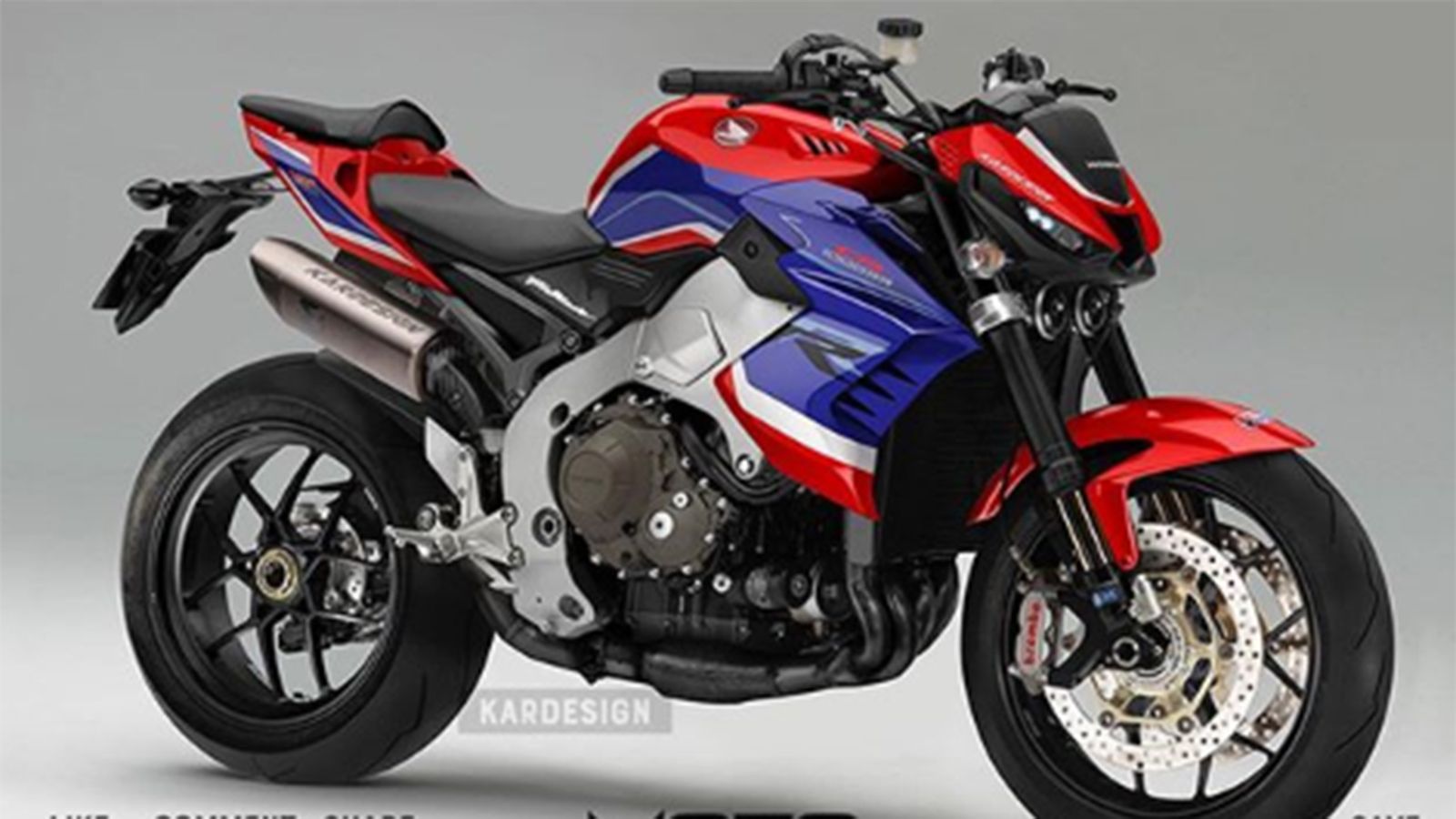 Η πρόταση του Kar Lee για ένα νέο και αρκετά πιο αγριεμένο, Honda CB1000R