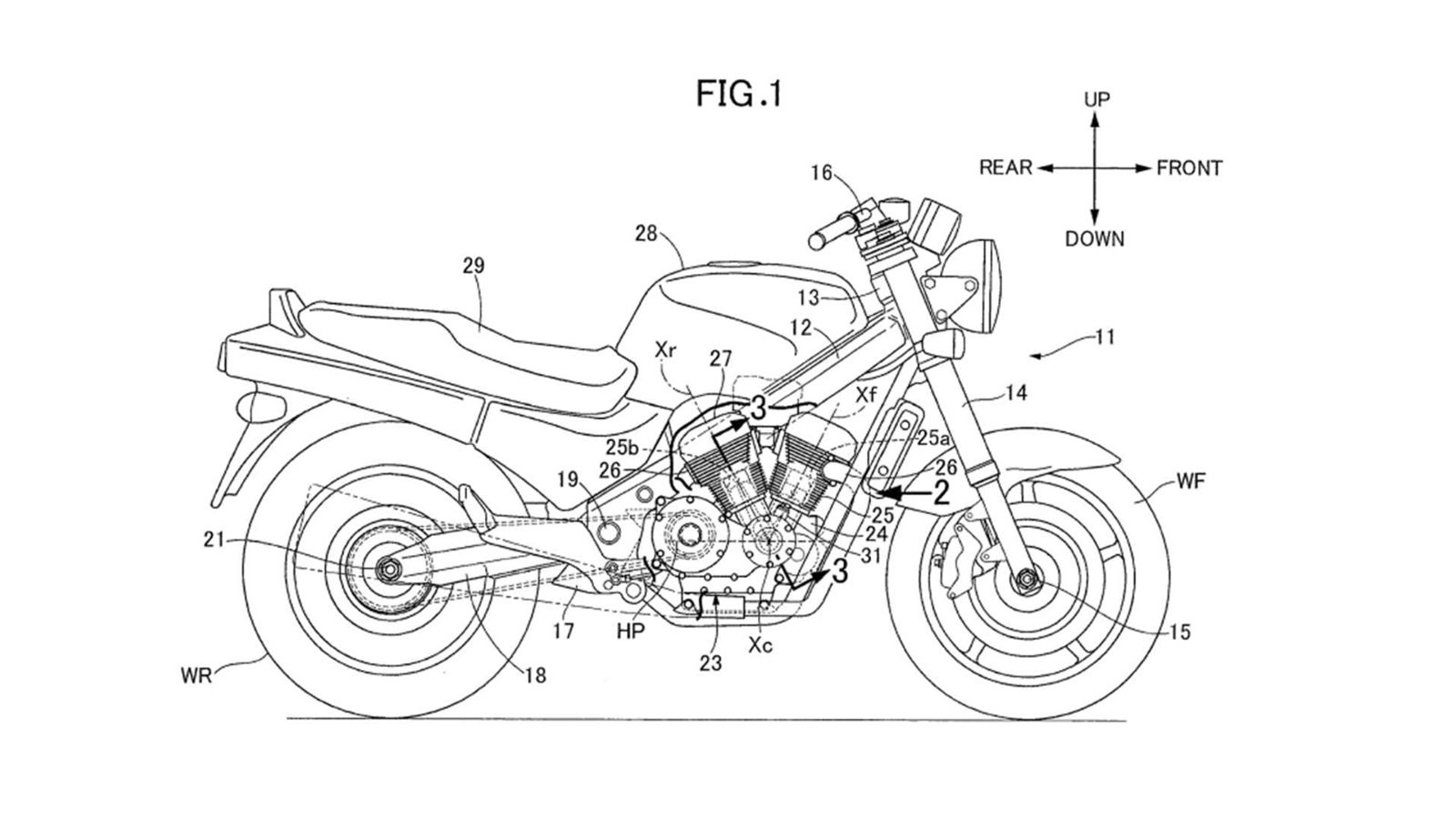Το νέο σχέδιο της Honda που αποτελεί μέρος πατέντας. Βλέπουμε μια νέα μοτοσυκλέτα ή... επ ουδενί;