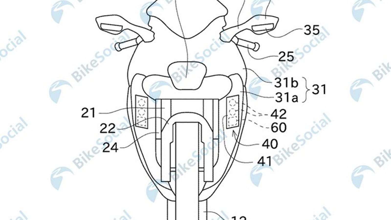 Τα σχέδια της Kawasaki για το σύστημα. Οι κάμερες φέρουν τον αριθμό 60.
