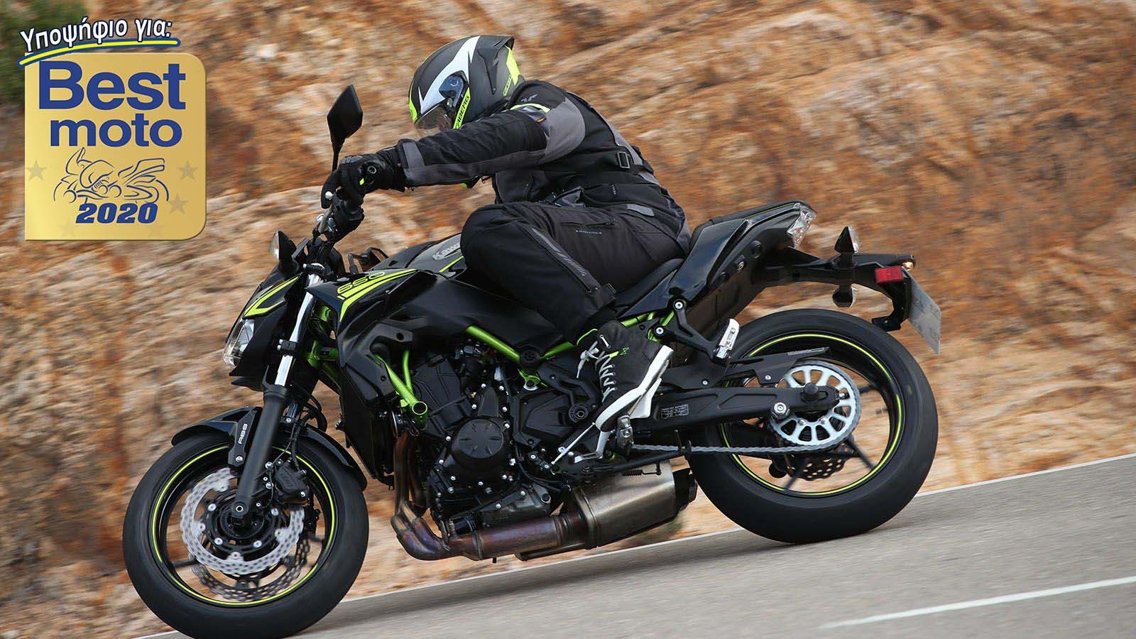 Η πρώτη μας οδηγική επαφή με το νέο Kawasaki Z650 2020