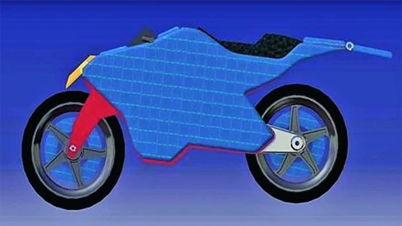 Αυτή είναι η μοτοσυκλέτα με τα... ηλιακά πάνελ, που δημοσιεύθηκε.