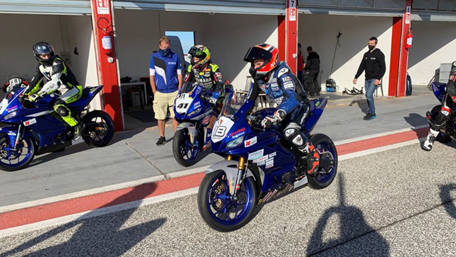 Στιγμιότυπα από την παρουσία του Γιάννη Περιστερά στο Μπάρι της Ιταλίας.