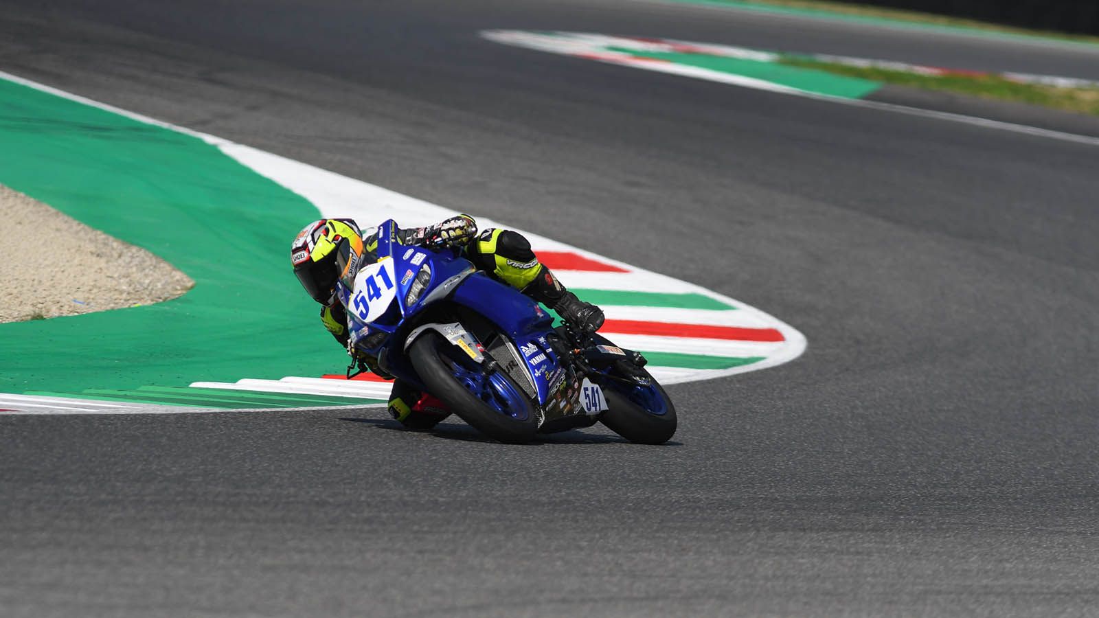 O Γιάννης Περιστεράς εν δράσει, στο Mugello. 