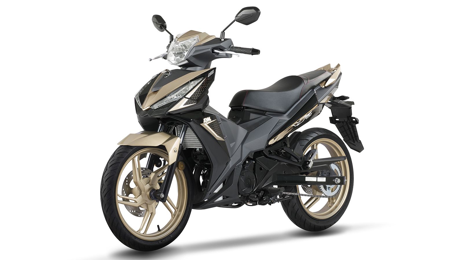 O νέος Black-Gold χρωματισμός του SYM VF185