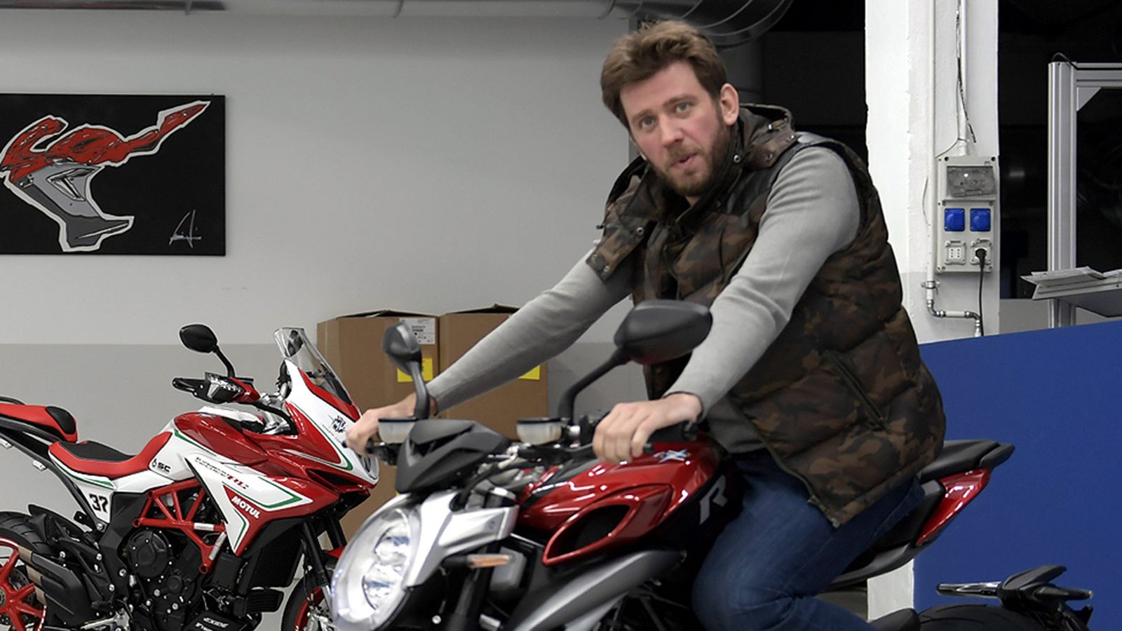 O επικεφαλής της MV Agusta, Timur Sardarov