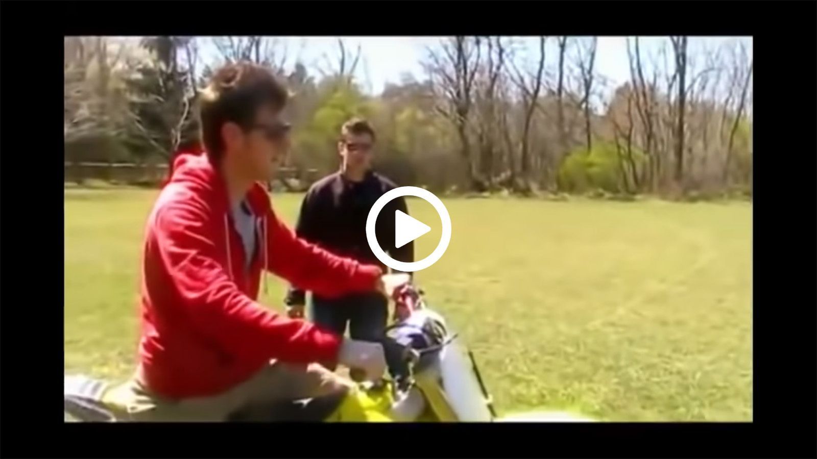 Όταν δεν έχεις ξανανέβει σε cross-άκι