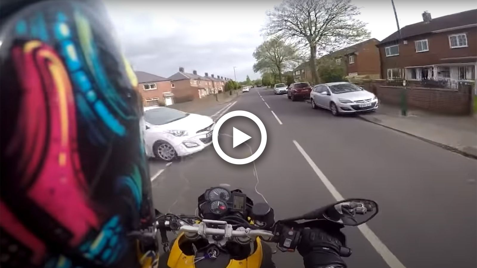 Μια ευχάριστη έκπληξη σε παραλίγο ατύχημα