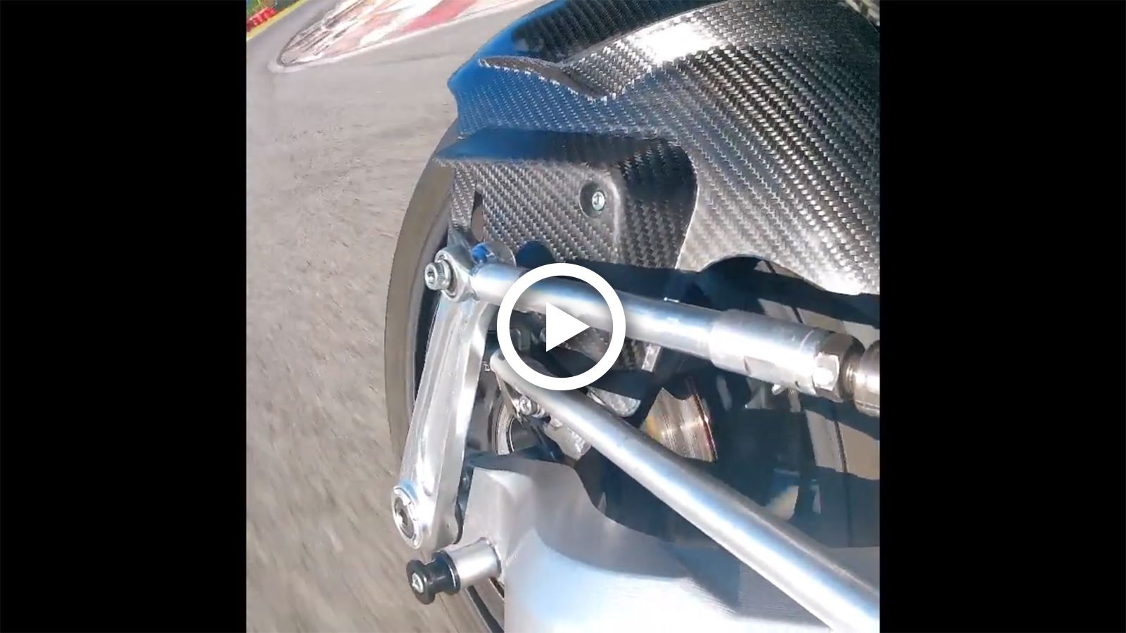 Η ανάρτηση της Bimota Tesi H2 σε δράση