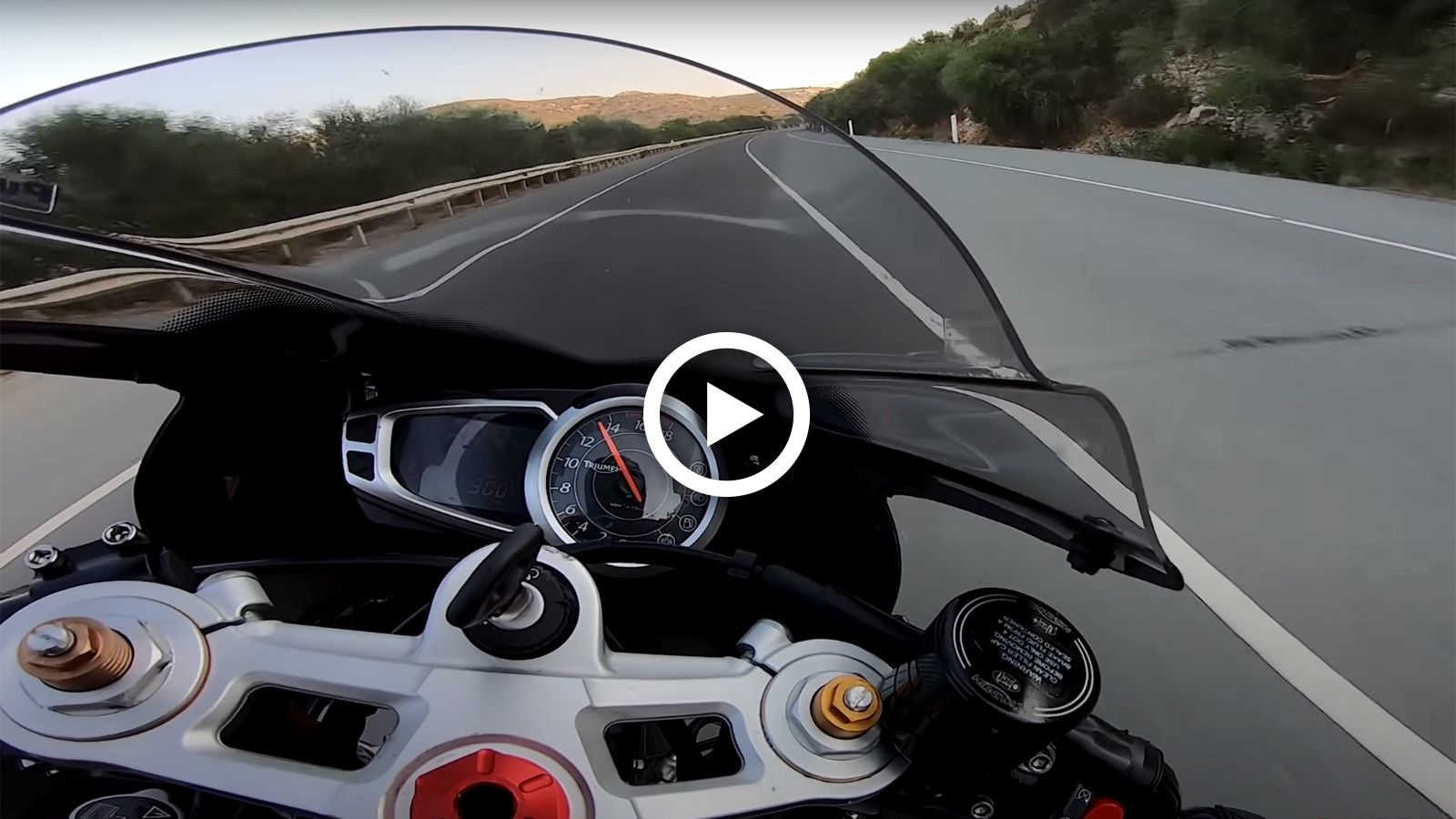 VIDEO: Ηχητική ηδονή από μία Triumph Daytona 675