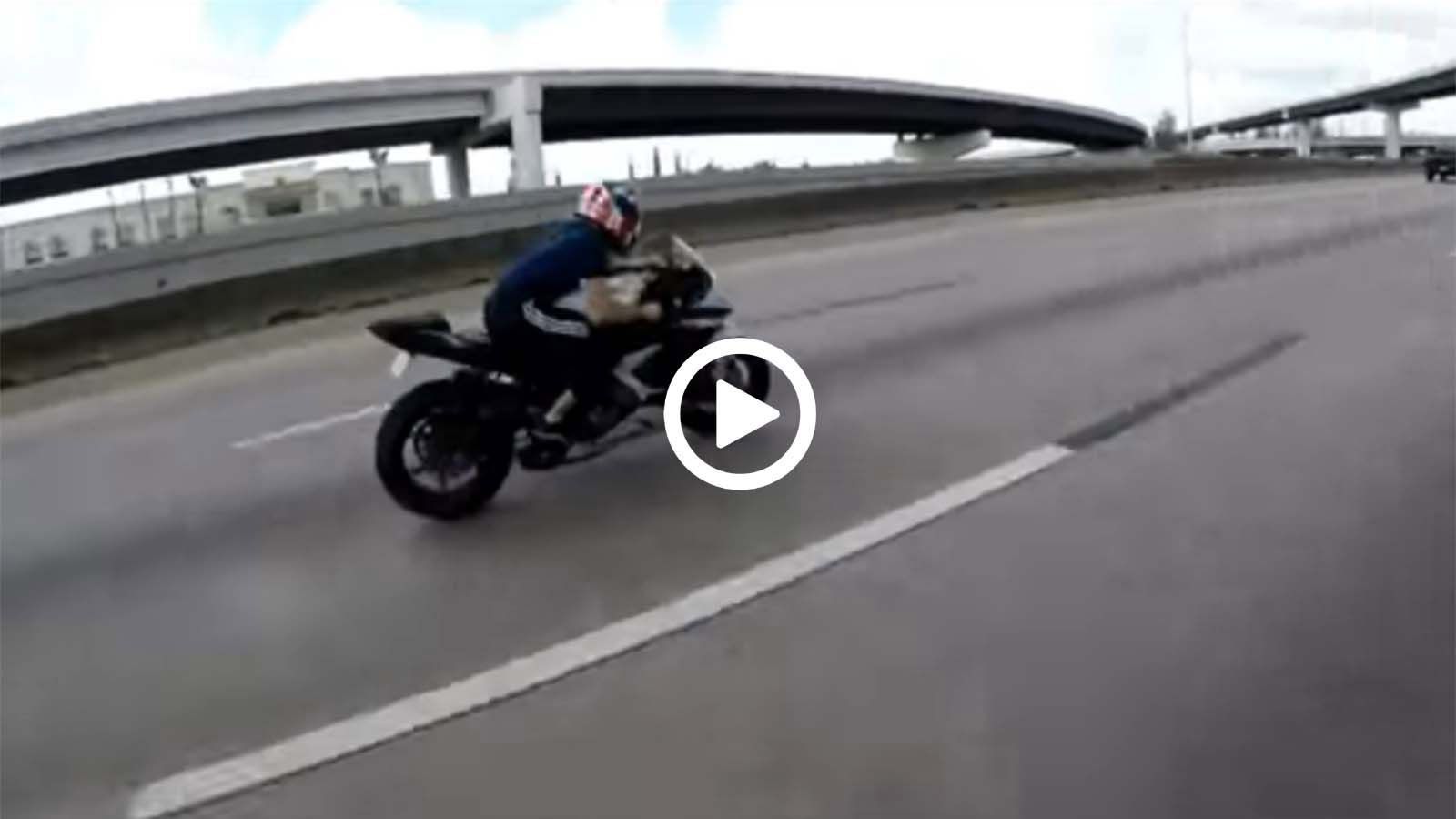 Αναβάτης σώζεται θαυματουργικά από tankslap!