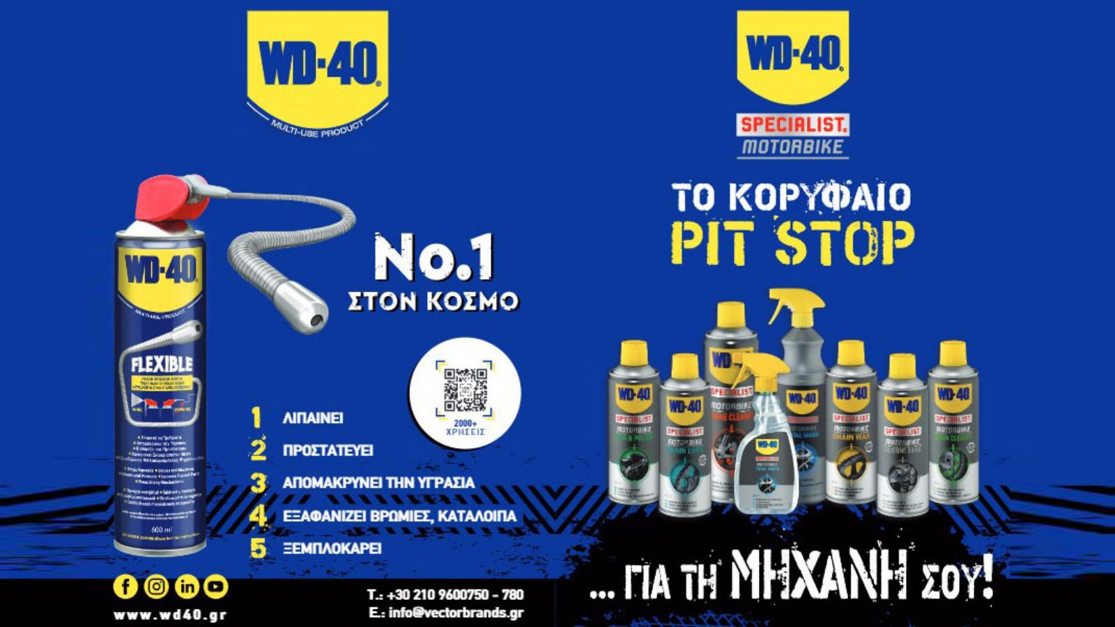 WD-40 Specialist Motorbike: Αυτό που χρειάζεται η μοτοσυκλέτα σου