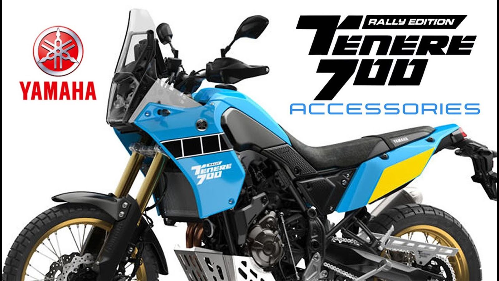 Yamaha Tenere 700 Rally: Νέα σειρά γνήσιων αξεσουάρ