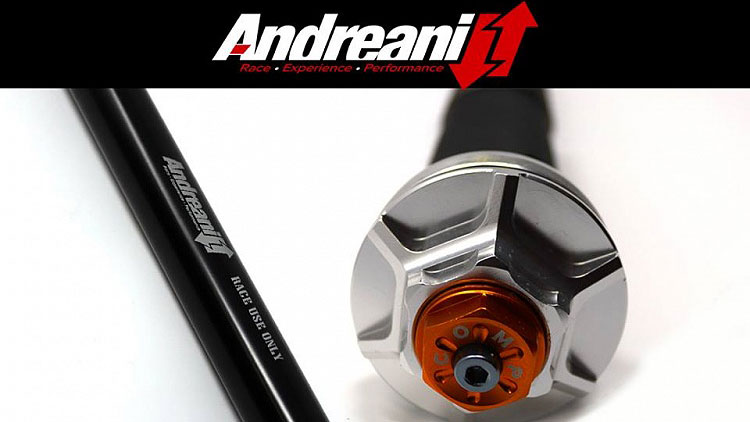 Οι κορυφαίες αναρτήσεις της Andreani τώρα στη Skafidas Racing Workshop