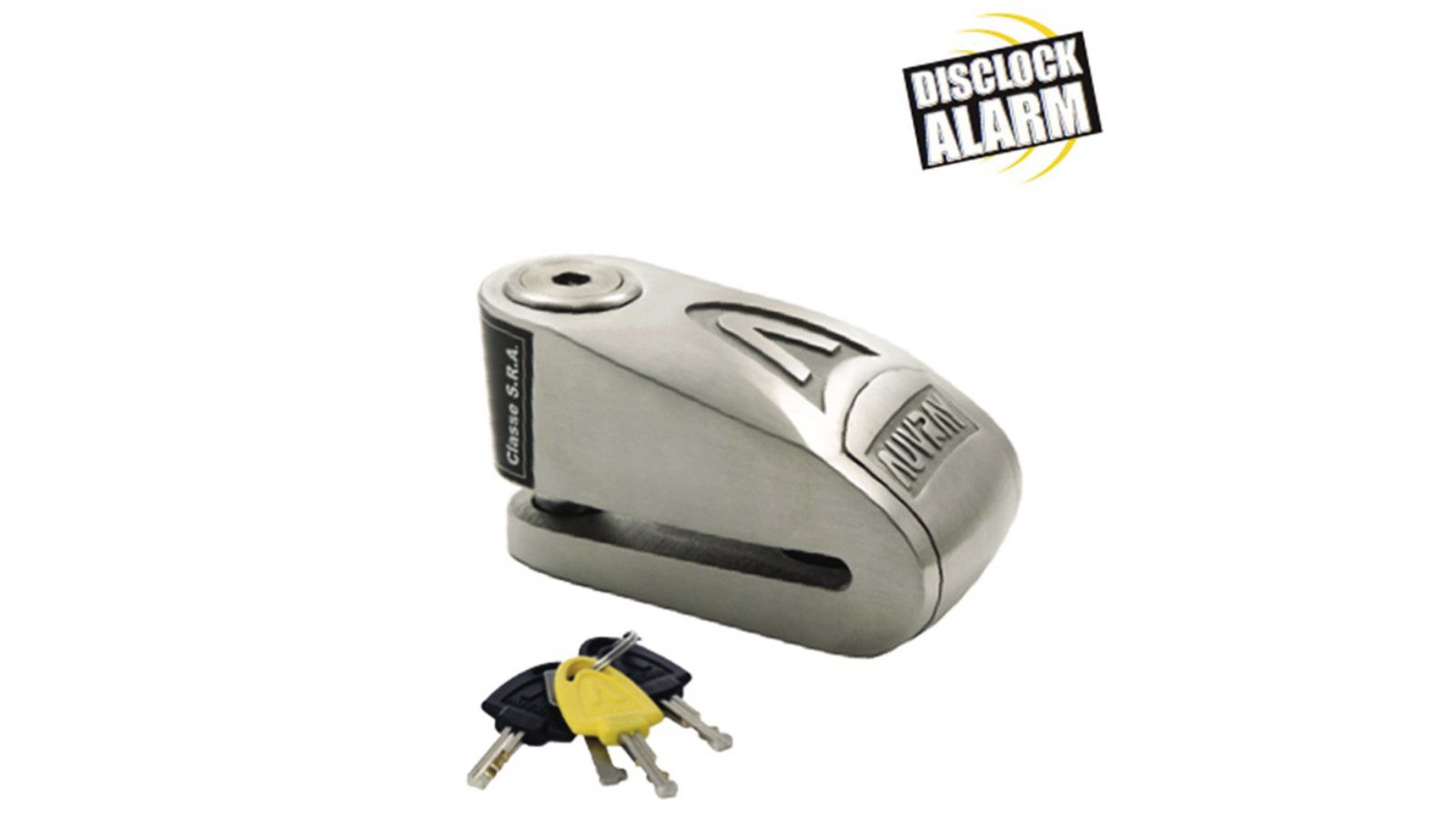 Κλειδαριά δισκοφρένου Auvray με συναγερμό – 14 mm Inox