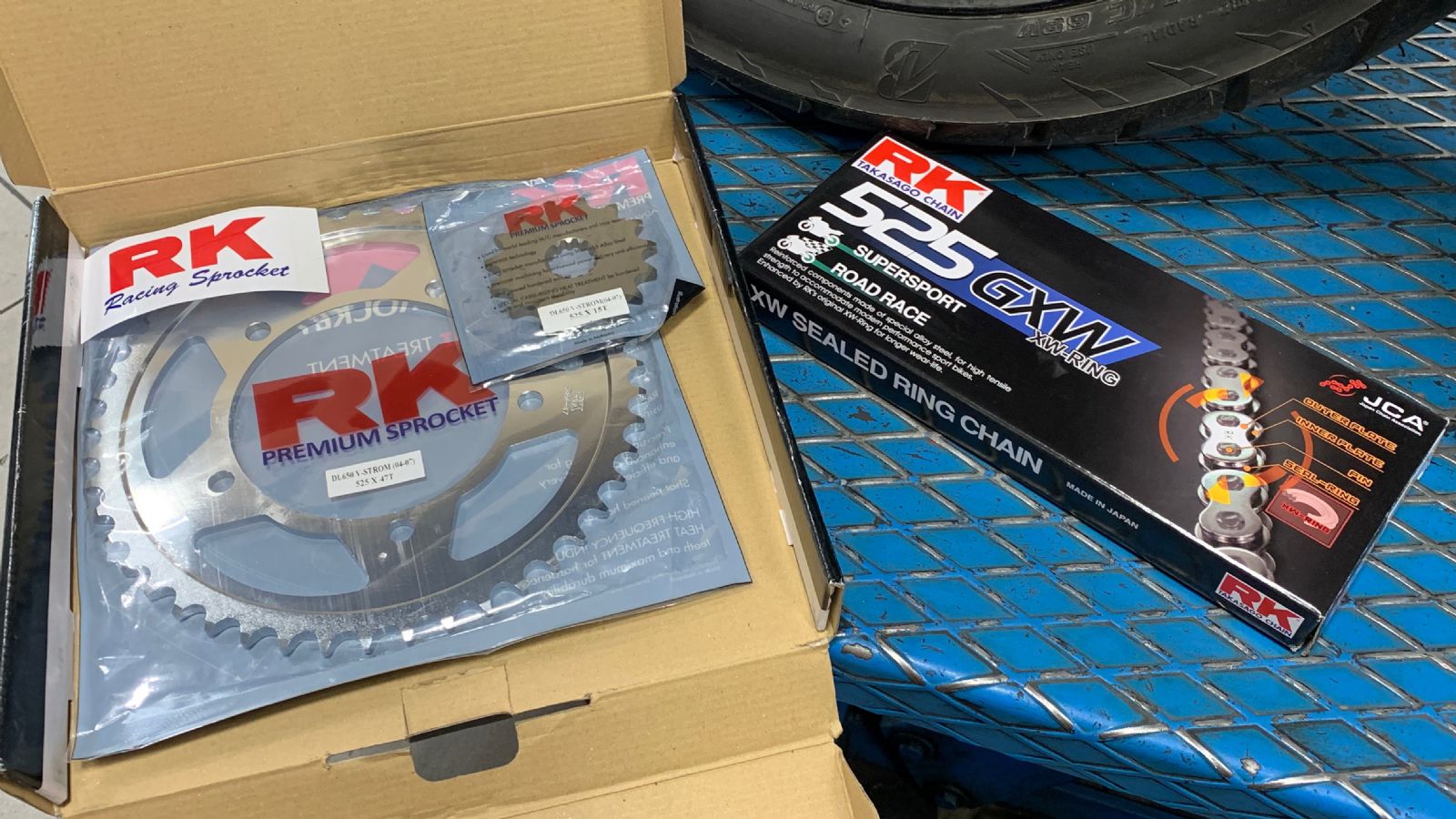 Test: Σετ αλυσίδα – γρανάζια RK