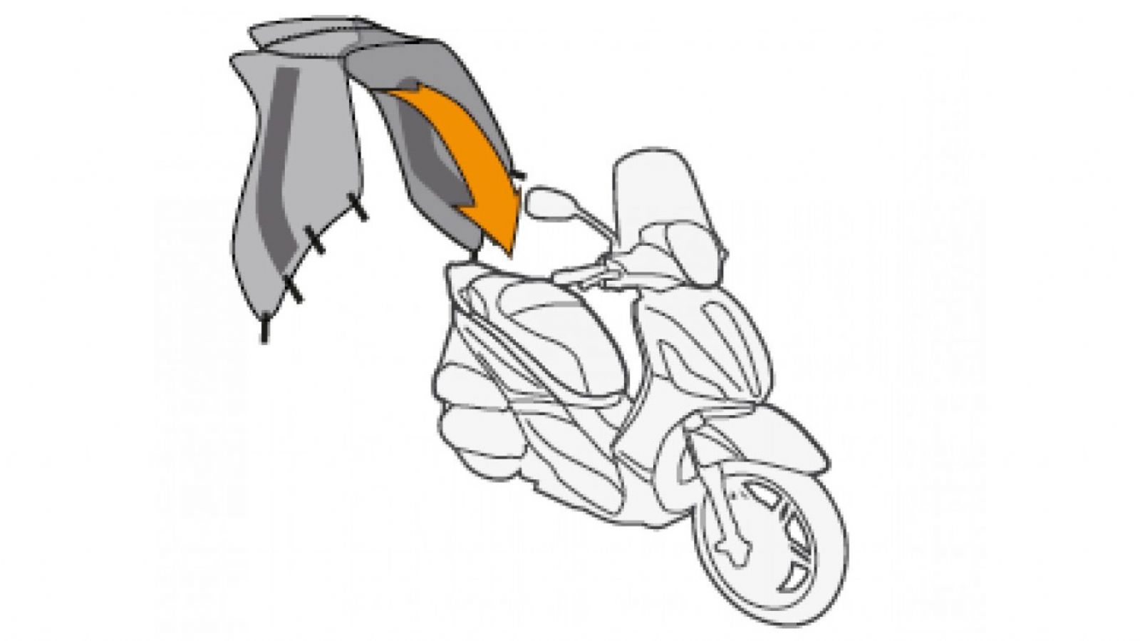 Προστασία ποδιών Piaggio για Beverly 300 / 350