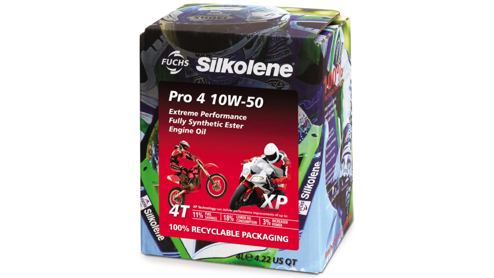 Λιπαντικά Silkolene Pro 4 10W-50 XP
